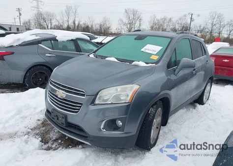 2015 Chevrolet Trax Ltz z USA, uszkodzony, nr VIN KL7CJNSB2FB145198